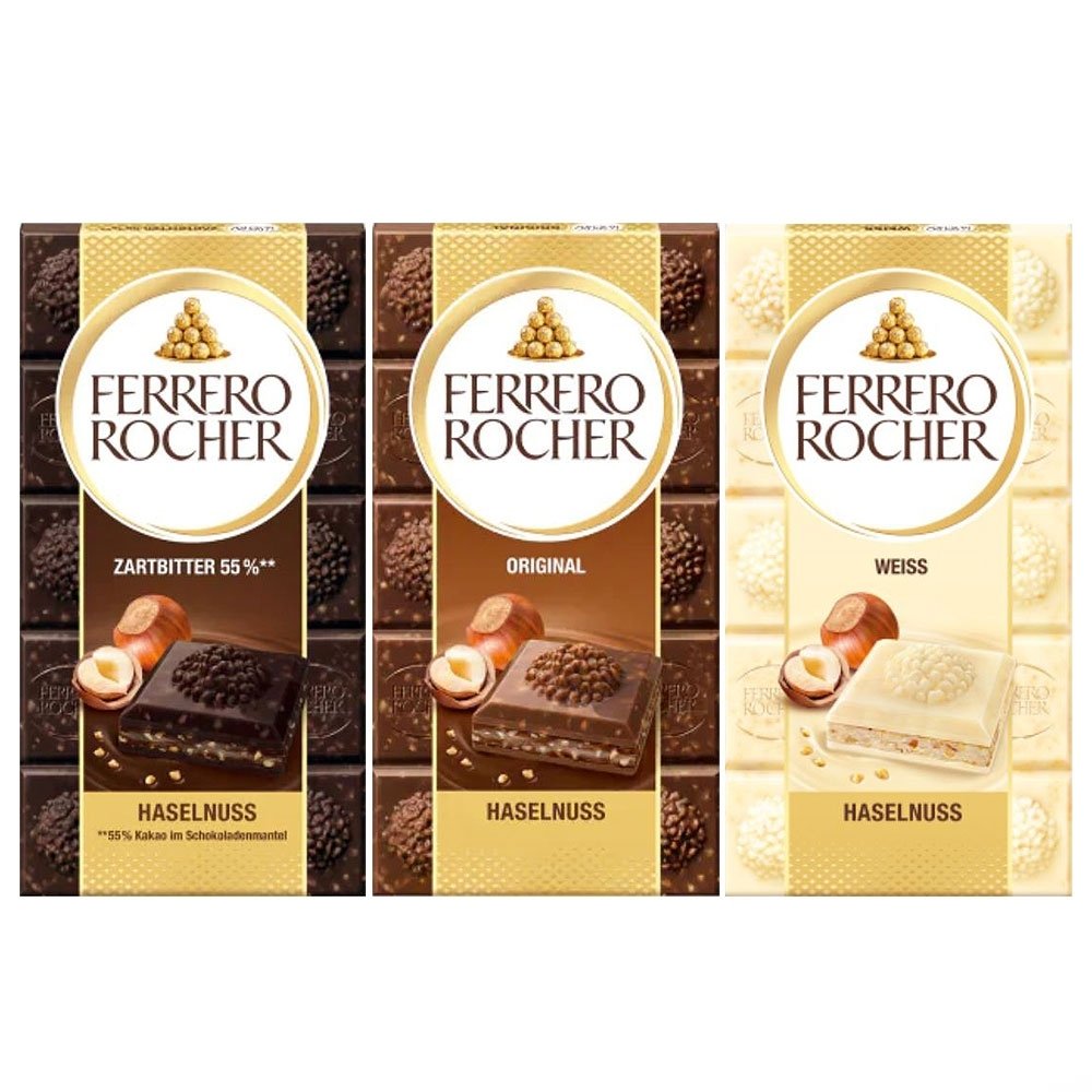 [단독특가] Ferrero 페레로로쉐바초콜릿 3가지맛 & 누텔라비스킷