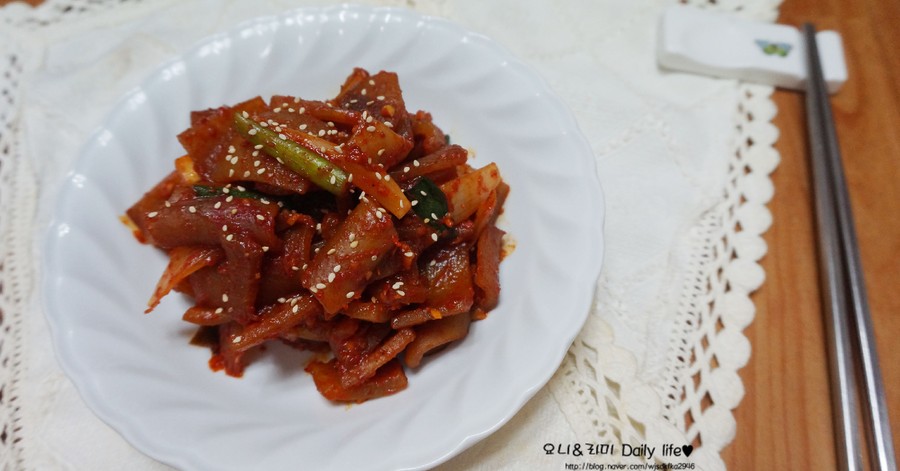 술친구 돼지껍데기볶음 만들어먹어요~♬