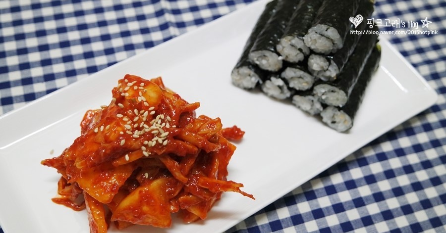 충무김밥 만들기♩ 오늘뭐먹지 레시피보다 좀 더 간단하게
