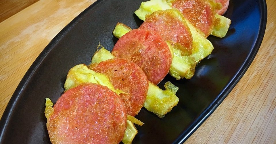 추억의 달걀소시지부침~달걀수삼부침~! 찰떡궁합~!!정말 맛있어서 놀라요~~^^