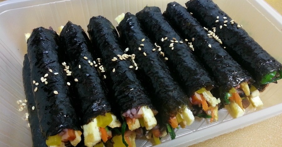 꼬마김밥 만들기