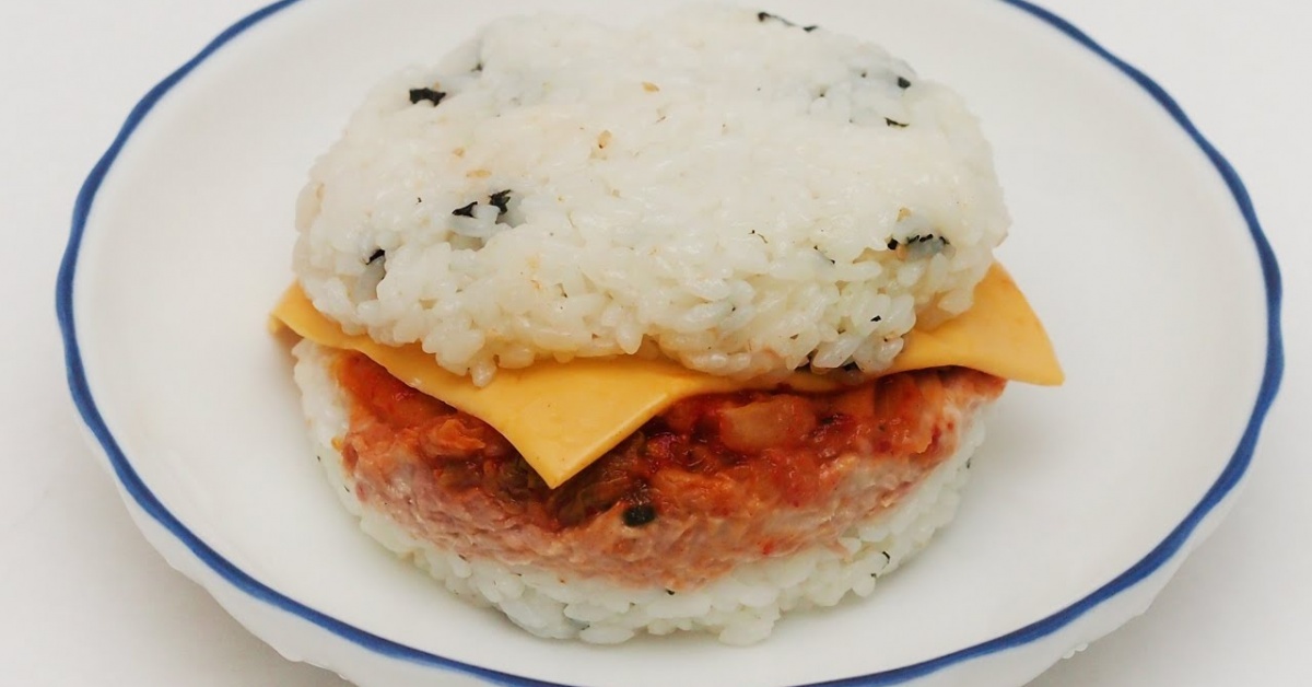 봉구스밥버거 만들기! 분식집 주먹밥보다 맛있는 밥버거 레시피