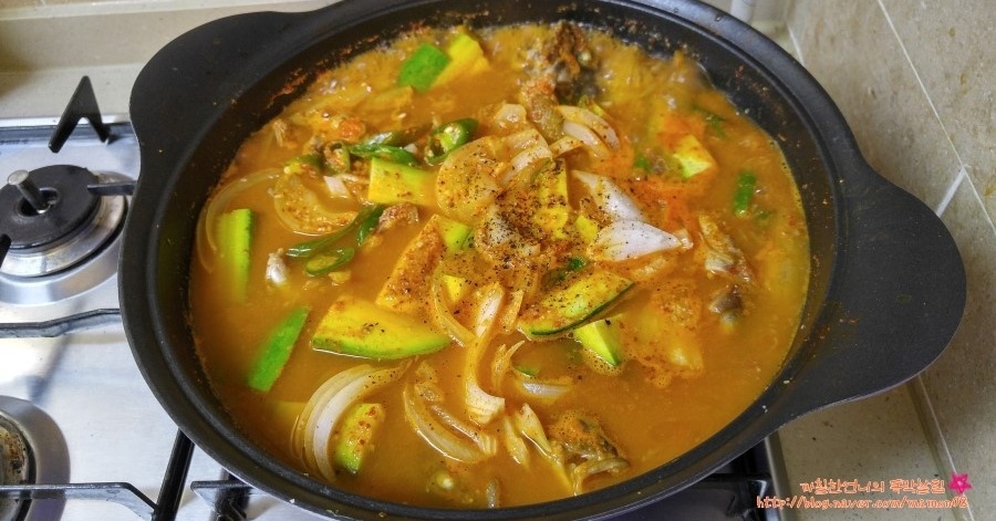 어죽처럼 깊고 진한 국물이 끝내주는 매운탕 레시피/친정엄마 황금 레시피~!