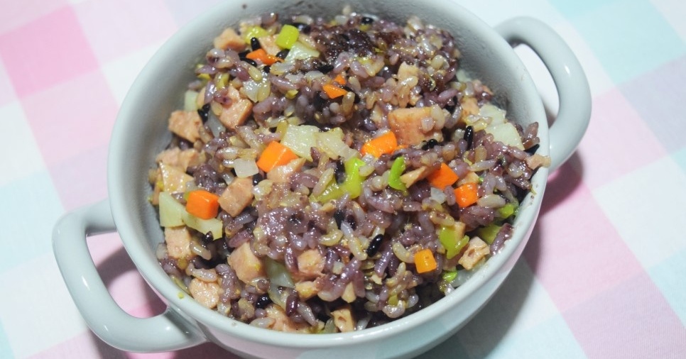 야채가득 야채볶음밥 간단하게 만들기:D