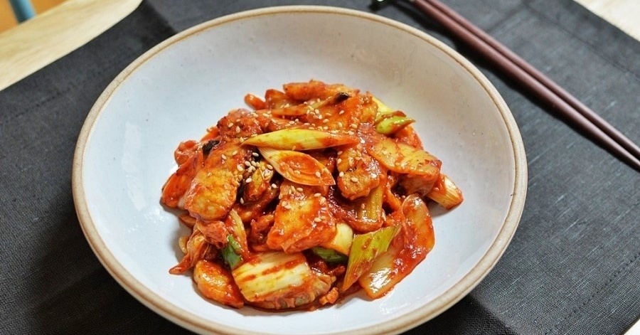 삼겹살김치두루치기 만들기