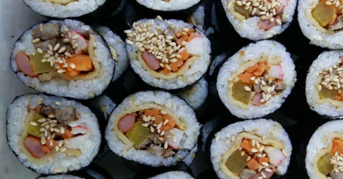 어묵 소고기 김밥