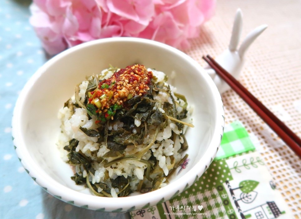 [시래기밥 보다 맛있는 취나물 밥] 봄 제철 향 좋은 취나물 요리