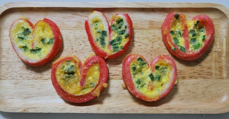 하트맛살전 너 왜이렇게 이쁘니~
