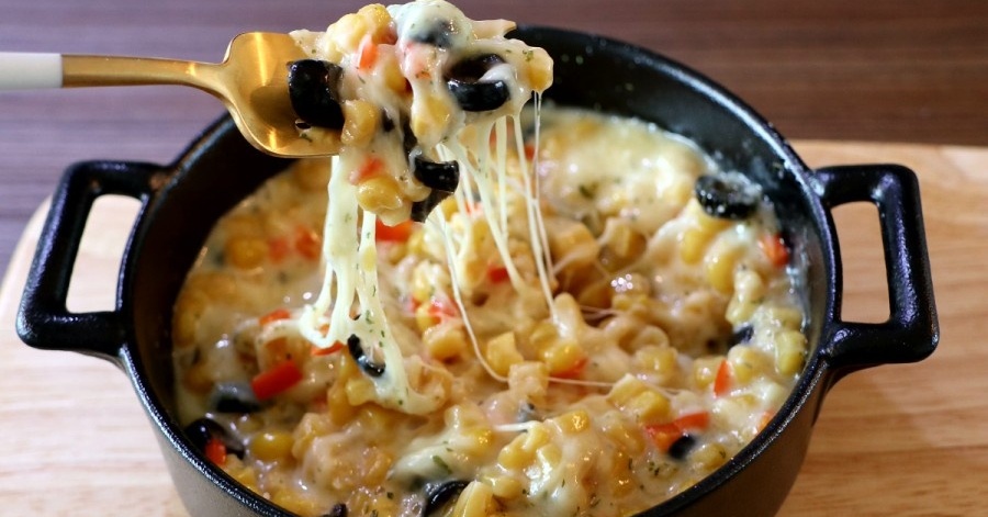 콘치즈 쉽고 빠르게