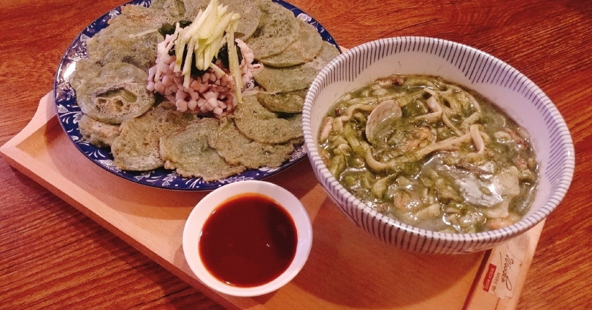 매생이 해물 칼국수와 매생이 전 숙회쌈 만들기!!