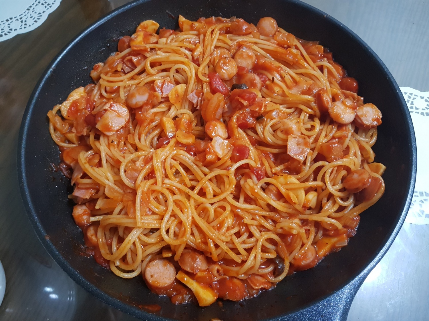 간단한 '토마토스파게티' 만들기!