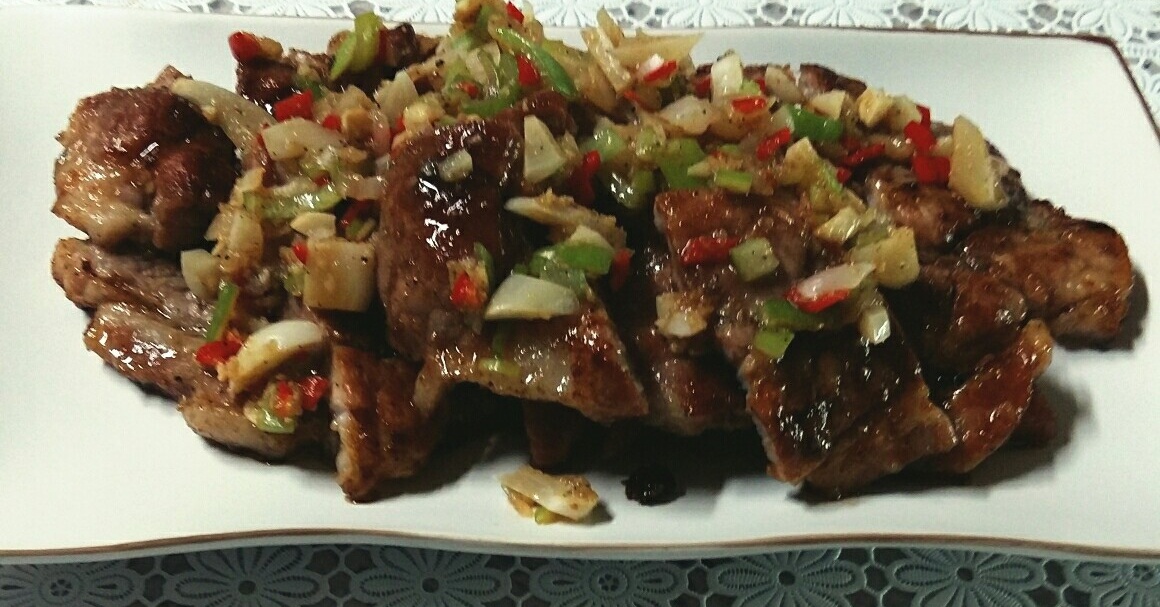 목살 양념 구이