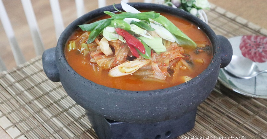 백종원 김치찌개 쉽고 간단한 밥도둑 찌개~
