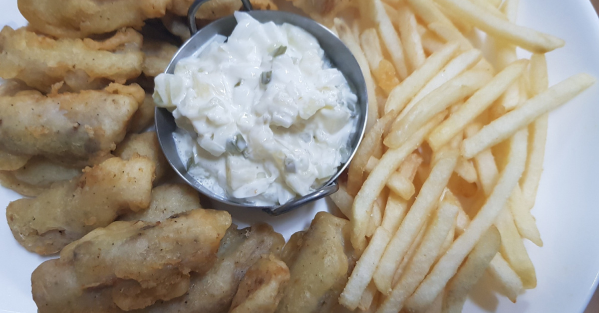 삼치를 이용한 피쉬앤칩스