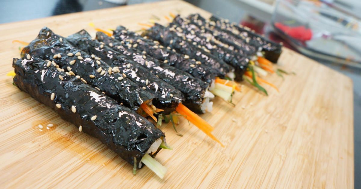 계속 손이 가는 맛! 마약김밥