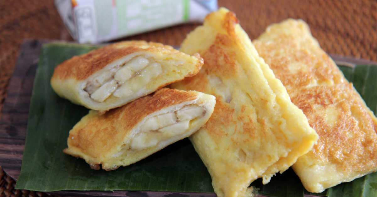 바나나 로띠 ( banana roti )