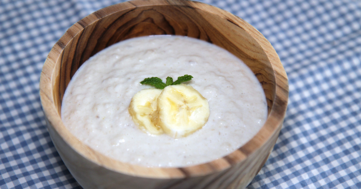 바나나 스프 ( banana soup )