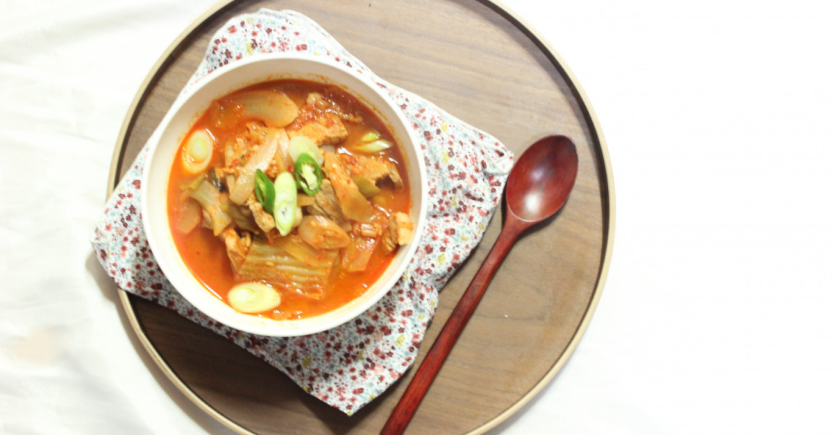 돼지고기 김치찌개 밥 도둑