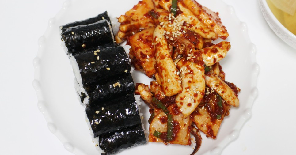 충무김밥 만들기, 간단한 양념재료로 집에서도 쉽게 만들어요