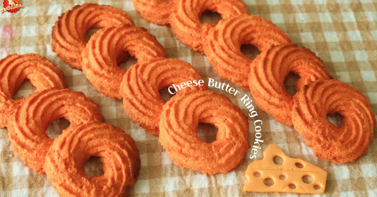 풍미작렬 치즈 버터링쿠키 만들기 // *How to make Cheese Butter Ring Cookies!!