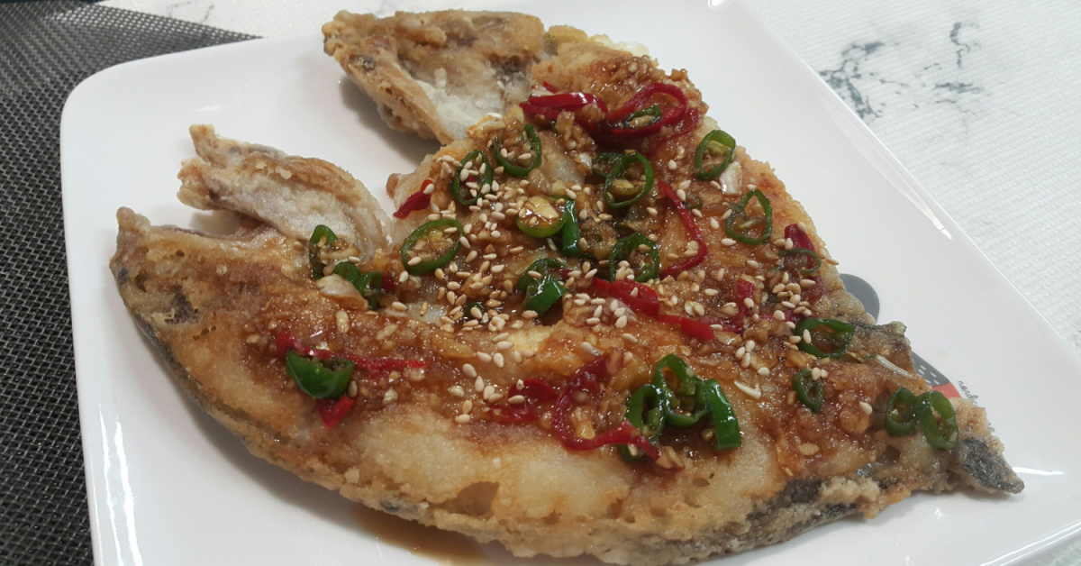 우럭 양념구이