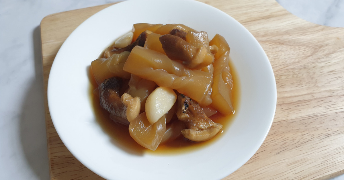 Braised konjac] You can eat a lot. low calorie/diet side dish/d