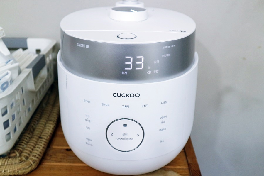 Cuckoo Twin Fresh Coup para hacer arroz en olla eléctrica de arr
