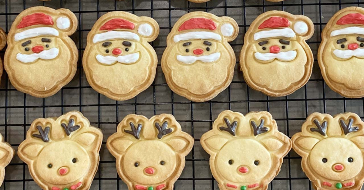 【オーダー用】15種類のクリスマスアイシングクッキー カッティングダイ オーダー用】15種類のクリスマスアイシングクッキー