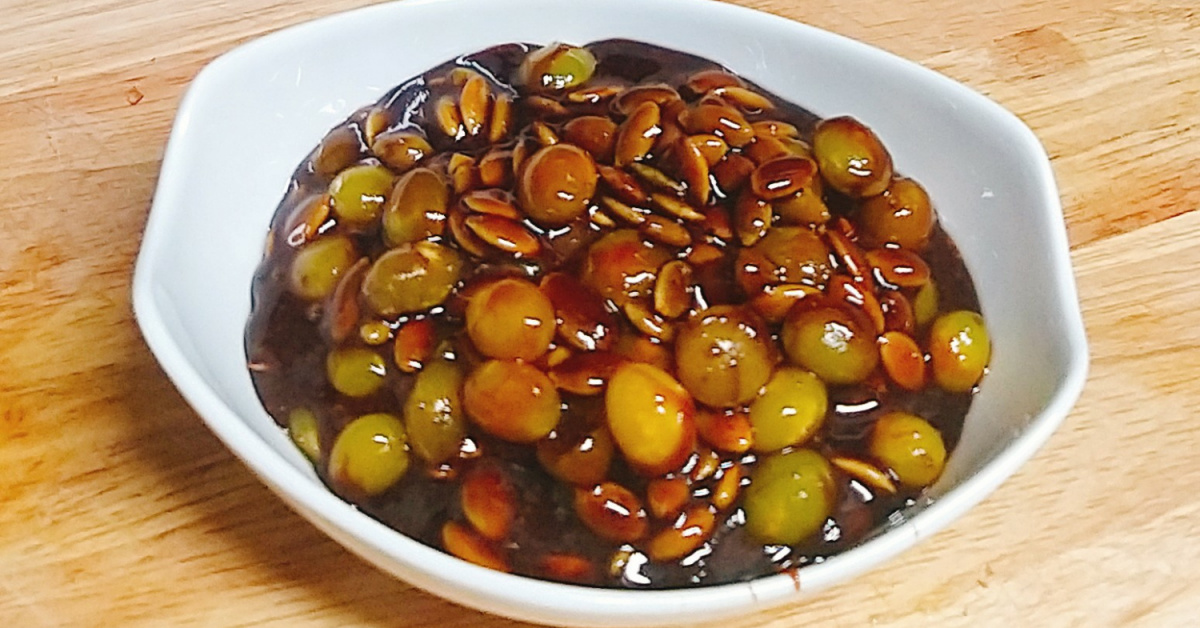 은행견과류조림...