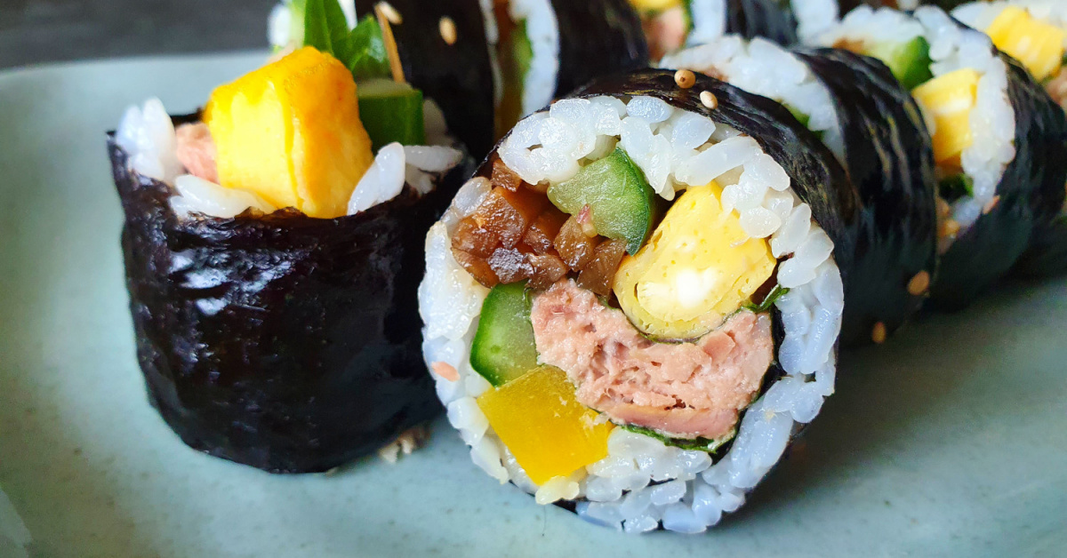 집에 있는 반찬 재료들로 맛있는 김밥 엄마표 도시락 만들어봐요~