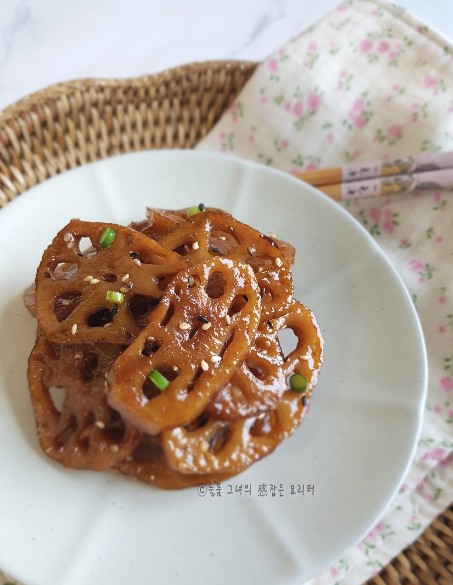 백종원 연근조림 맛있게 만드는 법 아삭 쫀득한 밥도둑 연근요리