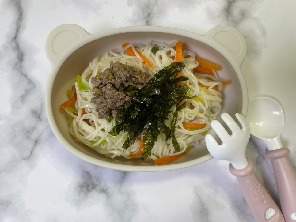 Baby Bibim-guksu Recipe