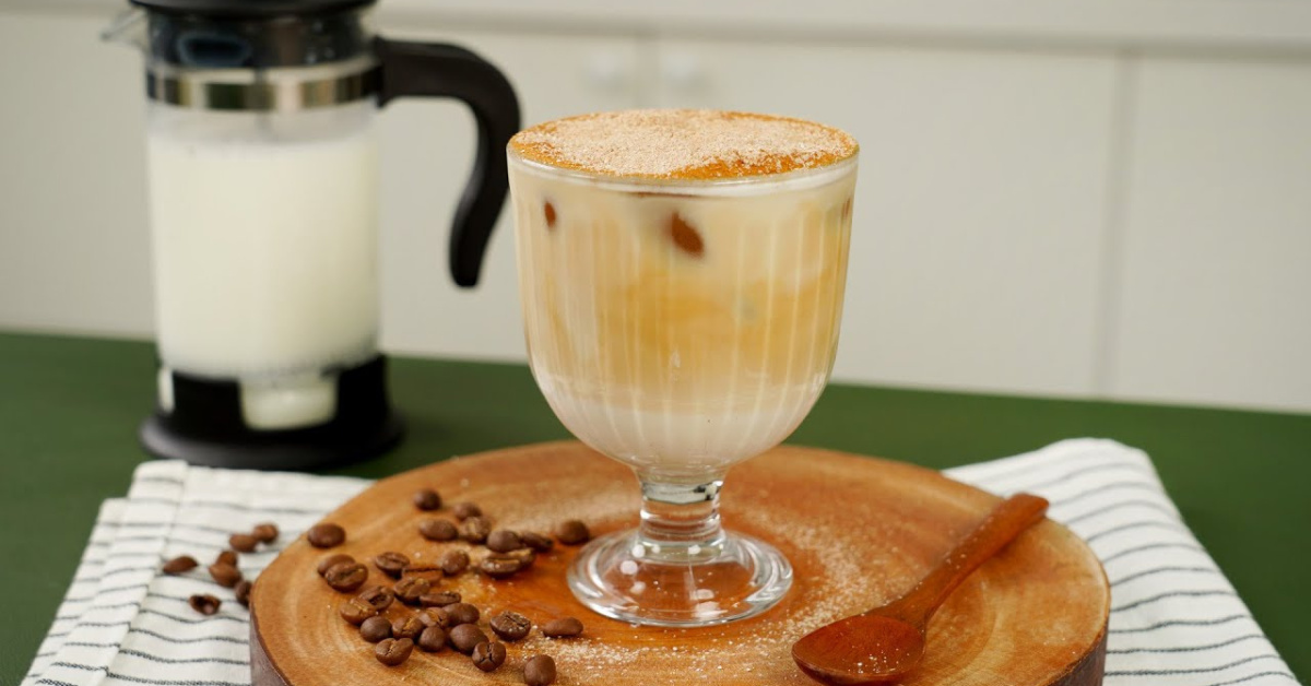 香り高く優しく楽しむシナモンシュガーカプチーノ