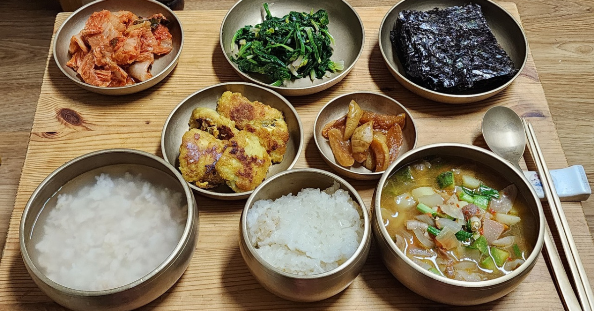 우리집 주말 밥상, 한식이 좋아!