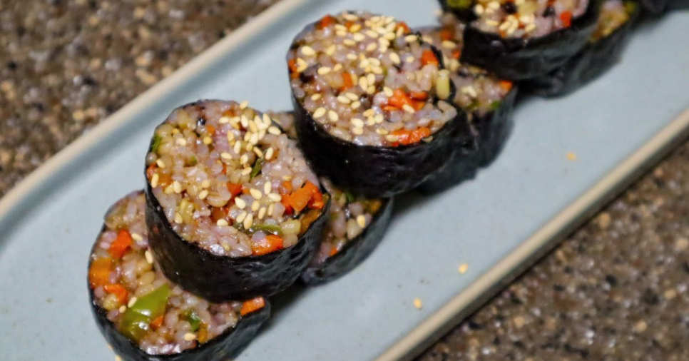 땡초김밥 만드는법 땡초요리 청양고추 당근 매콤한김밥 청양고추김밥레시피 땡초김밥레시피