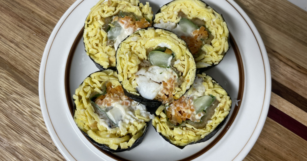 광어묵은지키토김밥