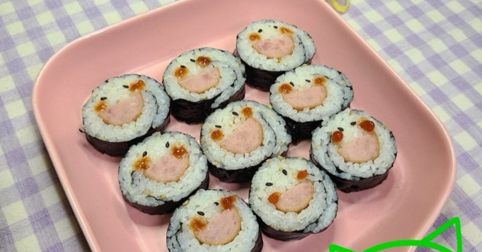 아이들도 어른들도 모두 좋아하는! 스마일 김밥 만들기  아이들도 어른들도 모두 좋아하는! 스마일 김밥 만들기